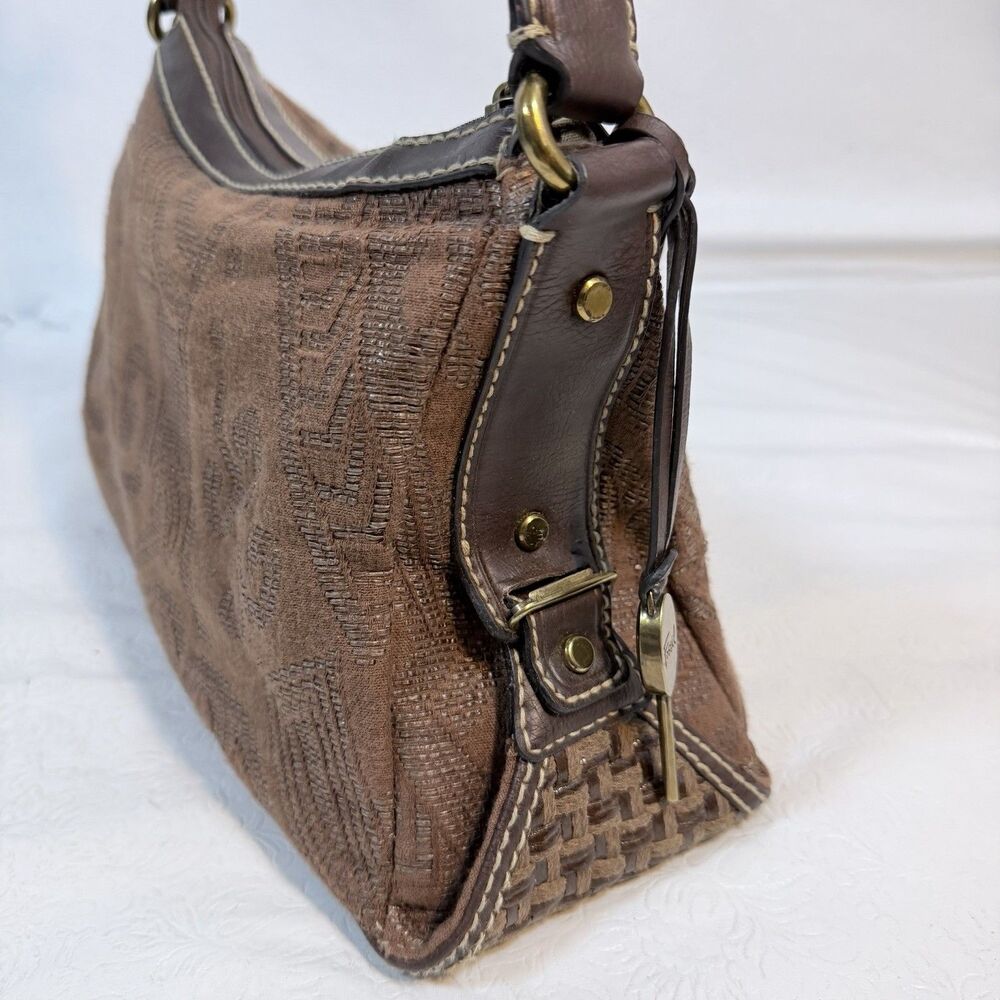 Fossil Modern Vintage Brown Shoulder Bag - Picture 8 of 16